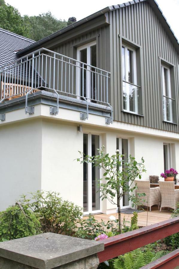Haus Elbsinfonie Villa Бад Шандау Екстериор снимка